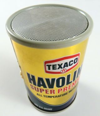 Cool Vintage Texaco Havoline Am Radio Petroliana Advertising,