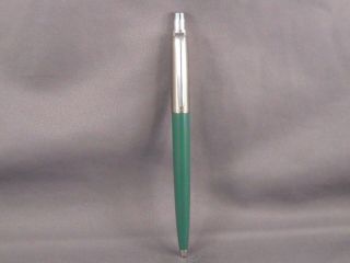 Parker Vintage Jotter Ball Pen - Brass Threads - Domned Cap - - Gray - Green