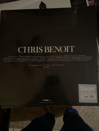 WESTSIDE GUNN CHRIS BENOIT LP Frosted Clear Vinyl Daupe 147/375 2