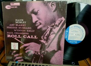 Lp Hank Mobley Roll Call Blue Note Bst - 84058 47 West 63rd Nyc Vg,  /ex