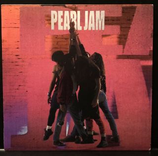 Pearl Jam Ten Vinyl Lp 1st Press Epic Records Z47857