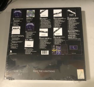Metallica - Ride The Lightning Deluxe 6CDs,  3LPs,  DVD And More 3