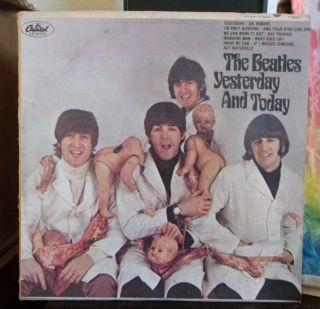 The Beatles Yesterday And Today Lp 1966 Pressing With Revised Cover Slick