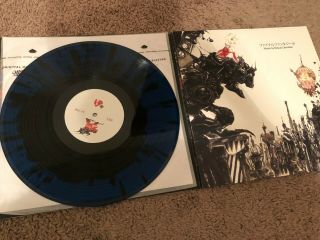 Final Fantasy Vi Vgm Vinyl - Black/blue Splatter - 3x Lp - Not Moonshake