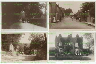 Old Postcards Hambledon Hants The Smithy East Street Etc Hunt 