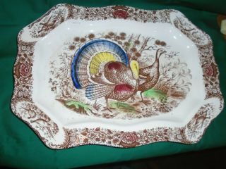 Vintage Huge Turkey Platter Made In Japan 18 " X 13 "