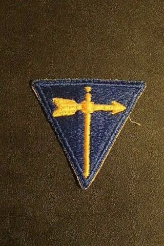 Wwii Us Army Air Forces Usaaf Weather Specialist Ssi Cuff Insignia Patch Minty