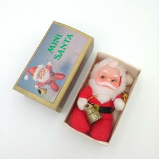 Santas World Mini Santa Kurt Adler - Vintage Christmas Ornament