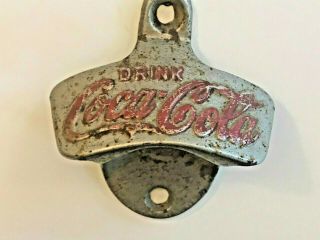 Vintage Coca Cola Bottle Opener Starr X Brown Co Made In Usa Newport News Va 29