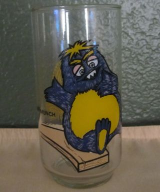 Chuck E.  Cheese Pizza Party Time Theatre Mr.  Munch Collectible Glass
