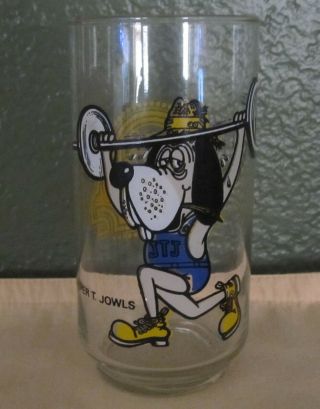 Chuck E.  Cheese Pizza Party Time Theatre Jasper T.  Jowls Collectible Glass