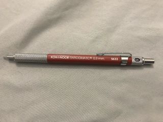 Koh - I - Noor 5633 Rapidomatic 0.  3 Mm Vintage Mechanical Drafting Pencil Japan