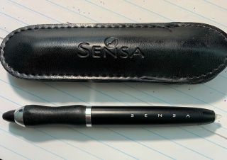 Sensa Minx Black Ballpoint Pen W/ Case (no Box)