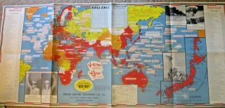 Dated Events War Map Wwii 1940 