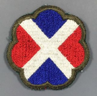 Wwii Army 17th Infantry Division Patch Cut Edges No Glow