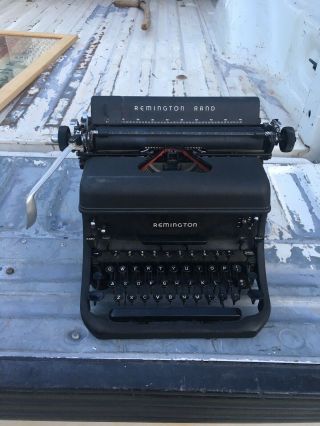 Vintage Remington Rand Typewriter No Local Pick Up Only Temple,  Ga