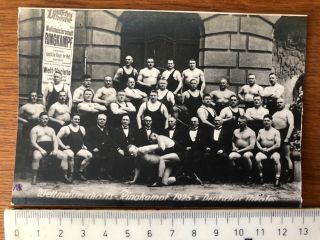 Germany,  Russia,  1925,  Ussr,  History Of Wrestling,  Sport,  Old Photo