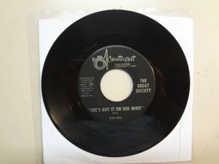 Great Society:she’s Got It On Her Mind - Second Day - U.  S.  7 " 1967 Counterpart 2613
