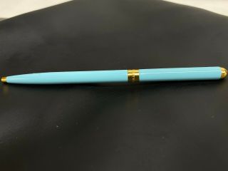 Pre - Owned - Tiffany & Co.  Ballpoint Pen - Blue Enamel And Gold