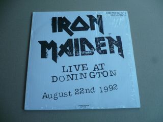 Iron Maiden Live At Donington 1992.  Ltd Triple Vinyl Lp Record.  Uk Don 1.  Emi