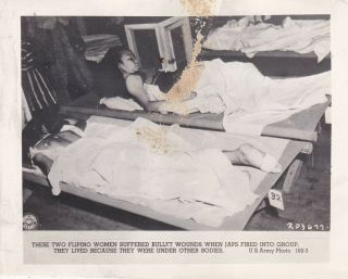 Wwii Photo Japanese Atrocity War Crime Women Shot In Philippines 137