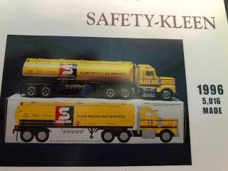 Safety Kleen 1996 18 Wheeler Tanker Truck Nrfb Taylor Made Trucks Tmt Serialized