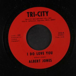 Albert Jones: I Do Love You 45 (saginaw,  Mi,  One Light Mark Away From M -,  Faint