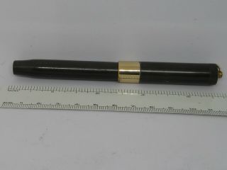 Parker Vintage Black Hard Rubber Ring Top Fountain pen - - - - medium point 3