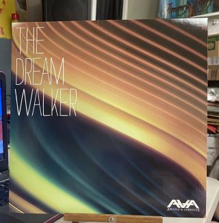 Angels And Airwaves The Dream Walker Lp Rare Green/black Signed