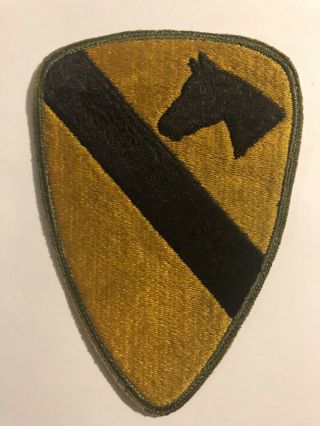 Ww2 Us Army 1st Cavalry Division Patch 6