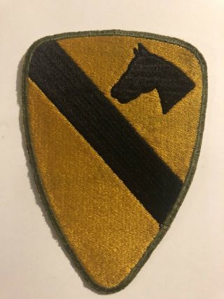 Ww2 Us Army 1st Cavalry Division Patch 4