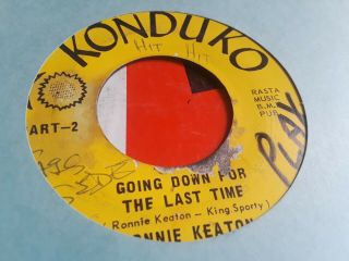 Konduko Going Down For The Last Time Ronnie Keaton 7  Listen Mp3