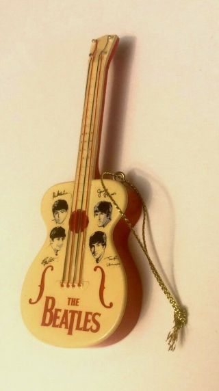 Christmas Tree Ornament The Beatles Acoustic Guitar