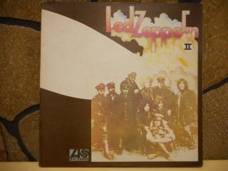 Led Zeppelin - Ii - Uk,  1969,  A ∇ 2,  B // 5,  Near (atlantic ‎– 588198)