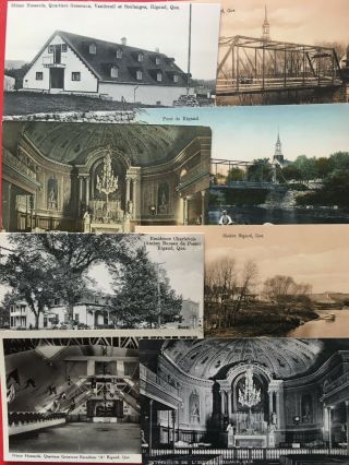 Canada Rigaud,  Quebec 15 Old Postcards.  See Both Photos