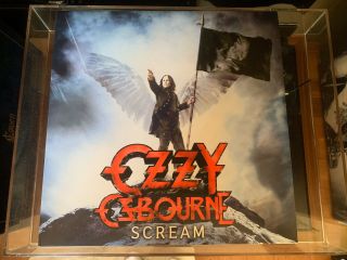 Ozzy Osbourne ‘scream’ Vinyl Lp Sony Press