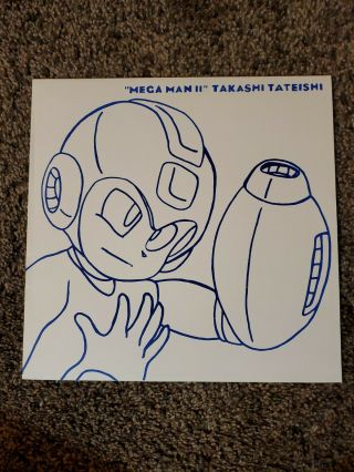 Takashi Tateishi Mega Man 2 Vinyl Lp Soundtrack Moonshake Records Limited 40/50