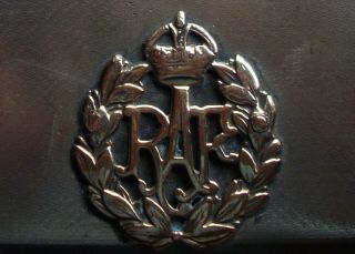RAF No.  92 Squadron Biggin Hill WW2 Brass Desk Tidy Box 3