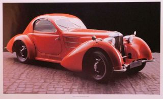 1935 Lancia Astura Aerodinamica Coupe Large Print By Schlegelmilch 1992 Port - 2