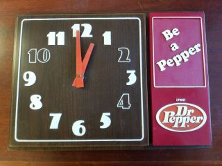 Dr Pepper Be A Pepper Drink 1970 