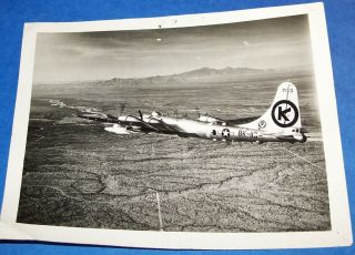 Post Ww2 Photo: 15th Air Force B - 29 Bomber