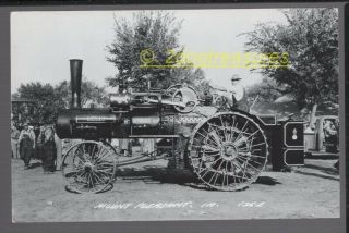 Rppc Case Steam Engine Tractor Mount Pleasant Ia Iowa Old Truck Henry Cnty Real