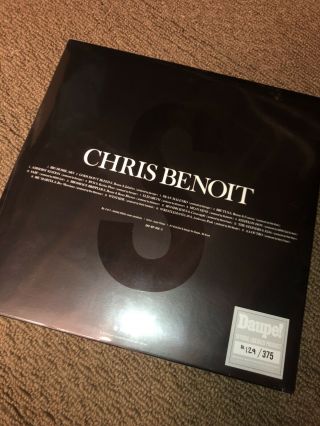 WESTSIDE GUNN CHRIS BENOIT LP Frosted Clear Vinyl Daupe 129/375 2