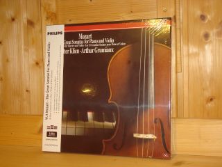 Mozart Violin Sonatas Grumiaux Klien Philips Digital Classics 5x 180g Lp Box