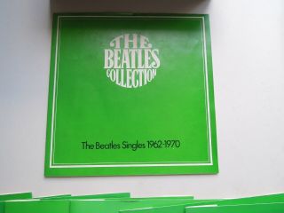 THE BEATLES 24 VINYL SINGLES BOX SET WITH INSERT - EX 2
