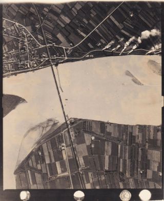 Wwii Aaf Aerial Photo 320th Bomb Group Brassana Bridges 1944 Italy 64