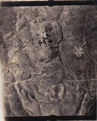 Aerial Photo 320th Bomb Group Lanuvia Road Junction Anzio 1944 Italy 12