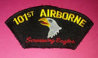 Vintage Wwii Us Army 101st Airborne Screaming Eagle Patch