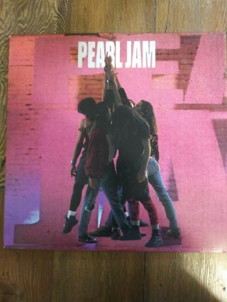 Pearl Jam Ten Vinyl Lp,  Pressing 1994