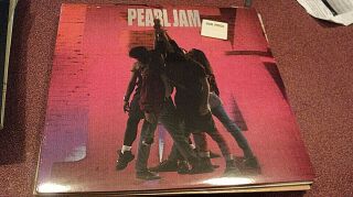 Pearl Jam Ten Lp Epic Label Z47857 From 1991